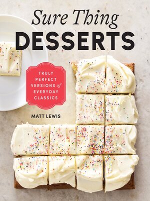 cover image of Sure Thing Desserts